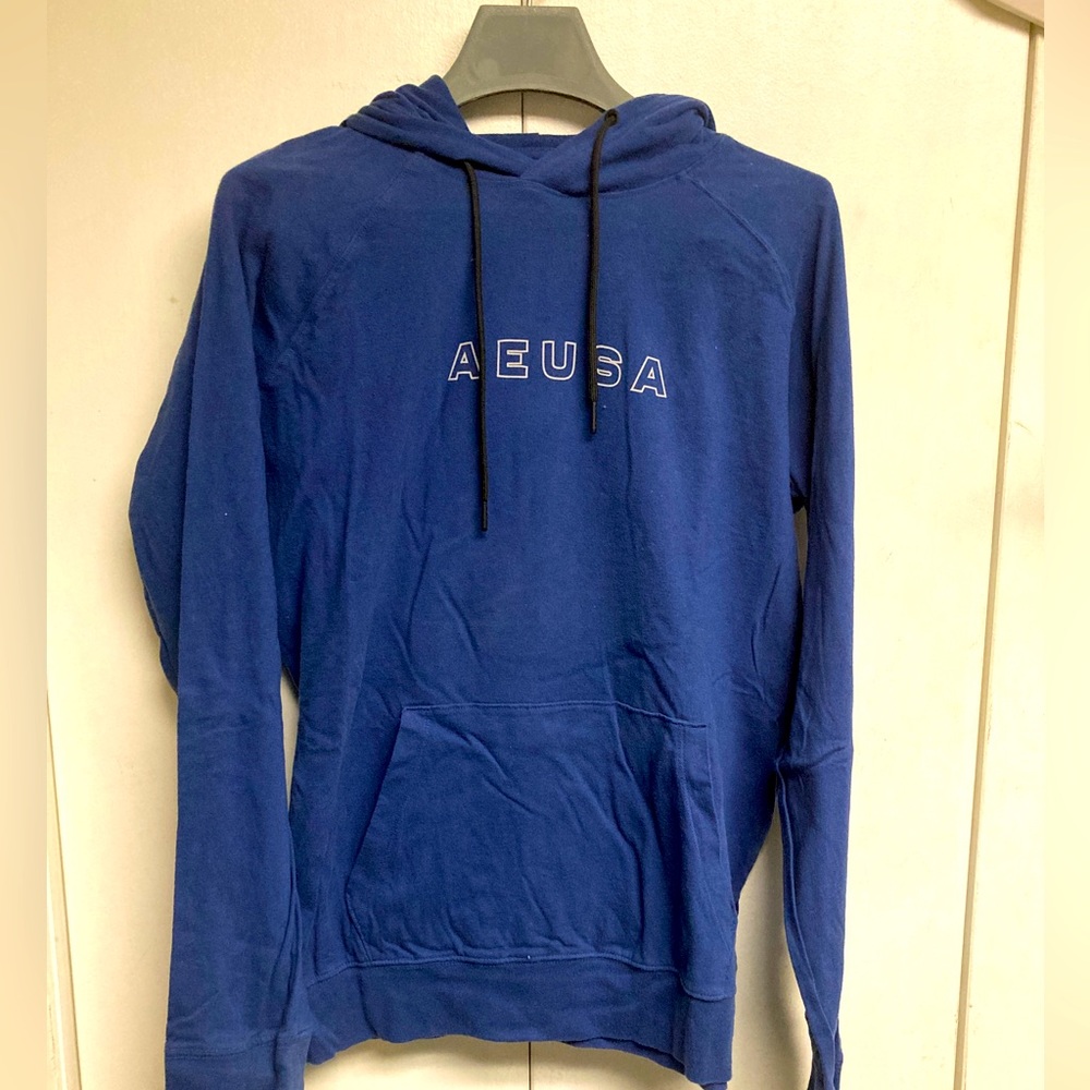 Two AE hoodies